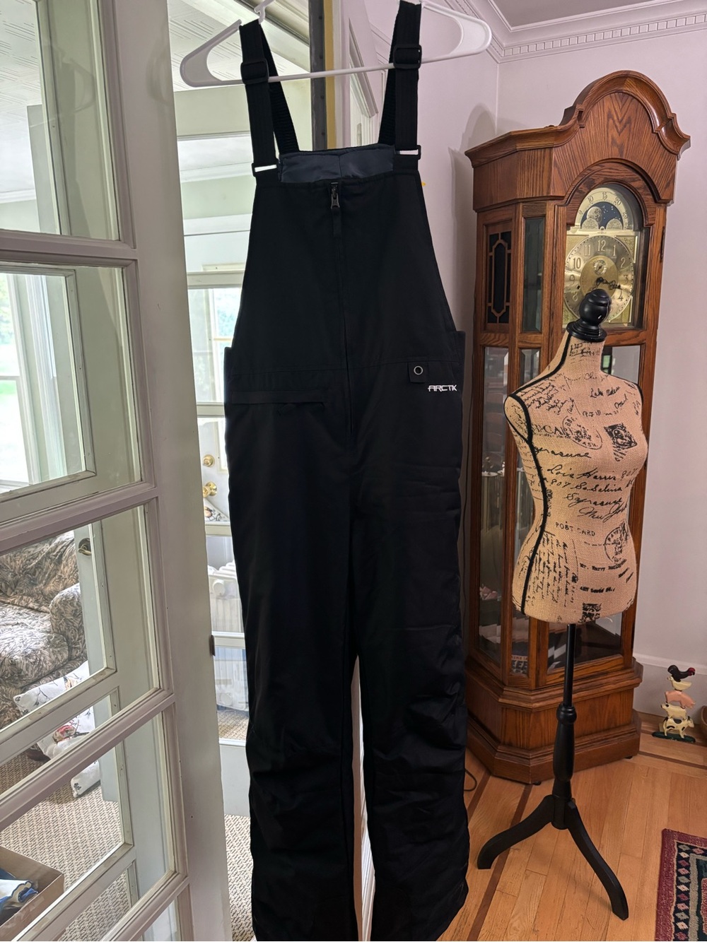 Arctix Kids Black Insulated Bib Snow Overalls size XL